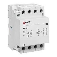 Контактор модульный КМ 16А 3NО+NC (3 мод.) EKF km-3-16-31