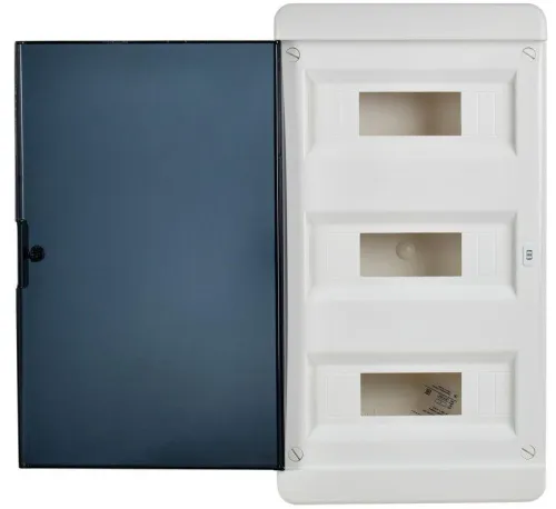 Корпус ЩРН-П-36 TEKFOR IP41 черн. прозр. дверь пластик. IEK TF5-KP12-N-36-41-K01-K03 фото 3