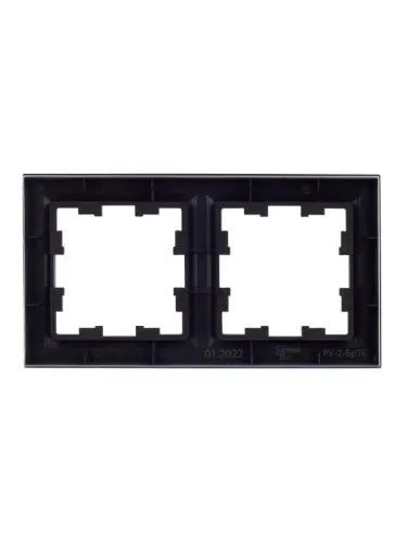 Рамка 2-м BRITE РУ-2-БрТБ бронза IEK BR-M22-K45 фото 4