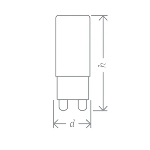Лампа светодиодная 71 266 NLL-P-G9-5-230-3K 5Вт капсульная 3000К тепл. бел. G9 400лм 220-240В Navigator 71266 фото 2