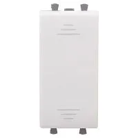 Переключатель модульный 1-кл. 1мод. Avanti "Белое облако" 16А IP20 бел. DKC 4400111