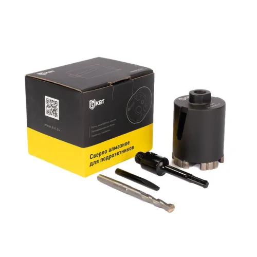 Коронка SF-68/65 5T с адаптером SDS-Plus ПРОФИ КВТ 102560 фото 5