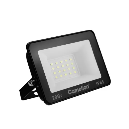Прожектор светодиодный LFL-2004 C02 LED SMD 20Вт IP65 6500К 2000лм 230В 113х102х24 черн. Camelion 16330 фото 3