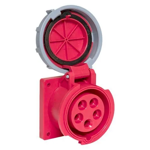 Розетка стационарная внутренняя 3152 3Р+РЕ+N 16А 380В IP67 PROxima EKF ps-3152-16-380 фото 9