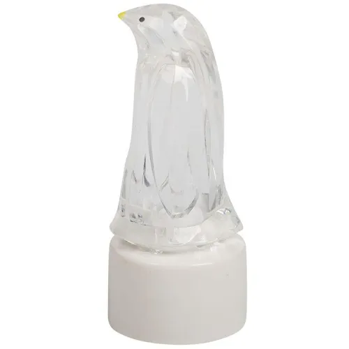 Фигура светодиодная "Пингвин Кристалл" 1LED RGB 0.1Вт IP20 на подставке элементы питания 3хAG13(LR44) (в компл.) Neon-Night 501-052 фото 3