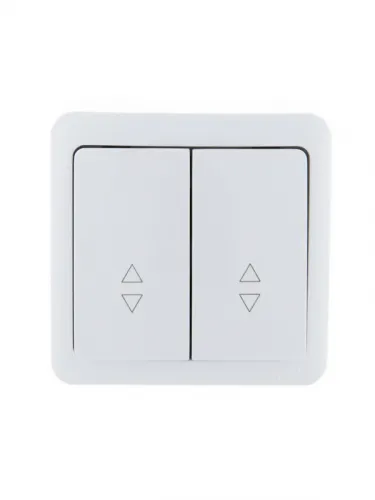 Переключатель проходной 2-кл. 2п ОП Viola 10А IP20 бел. LEZARD 751-0200-106