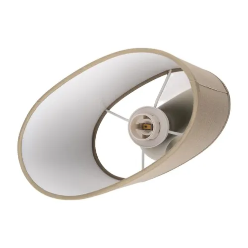 Светильник настольный JH2-01-gn E14 IP20 170х100х300мм керамика; ткань; PVC-пластик зел. JazzWay 5062283 фото 4