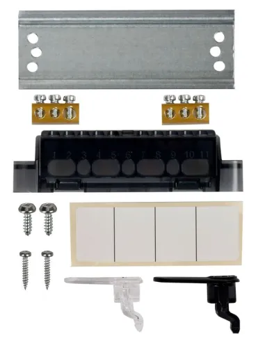 Корпус пластиковый ЩРН-П-4 IP41 черн. прозр. дверь UNION Compact IEK UIC-KP12-N-04-41-K01 фото 5