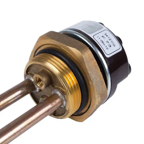 Элемент нагревательный для бойлера ТЭН RDT-2000Вт фланец М6 42мм с терморегулятором 70град. Rexant 70-0325 фото 2