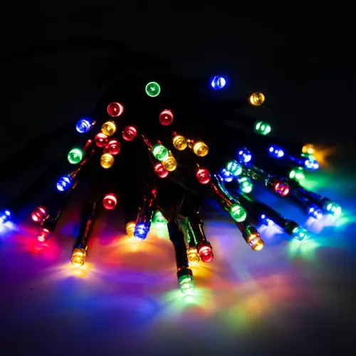 Светильник светодиодный садовый SLR-G01-50M гирлянда 50 мультицвет. LED на солнечн. батарее ФАZА 5027275 фото 7