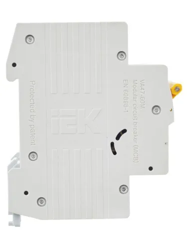 Выключатель автоматический модульный 3п C 6А 6кА ВА47-60M KARAT IEK MVA31-3-006-C фото 7