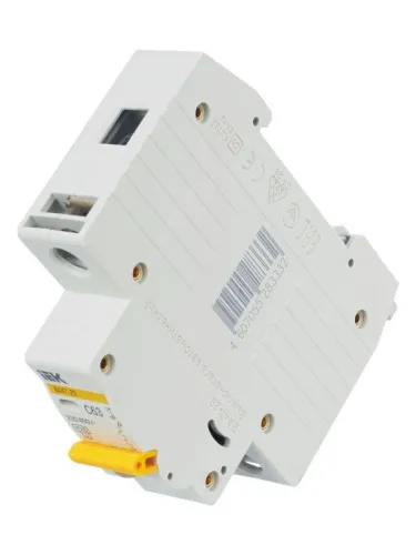 Выключатель автоматический модульный 1п C 63А 4.5кА ВА47-29 KARAT IEK MVA20-1-063-C фото 6