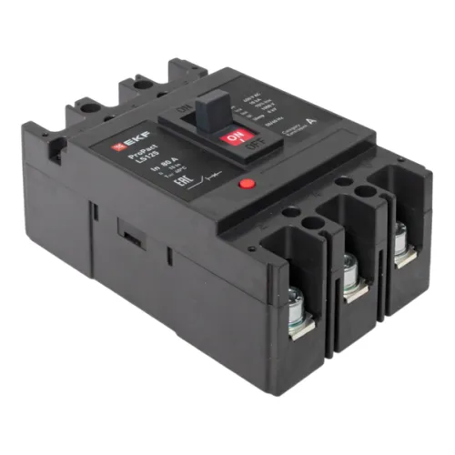 Выключатель автоматический 3п 80А 18кА LS125 ProPact EKF mccb-125-18-3-80-ls фото 11
