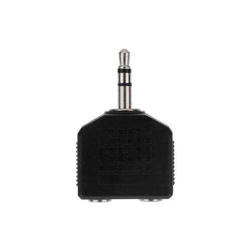 Переходник штекер стерео 3.5мм - 2 стерео гнезда 3.5мм Rexant 14-0423 фото 3