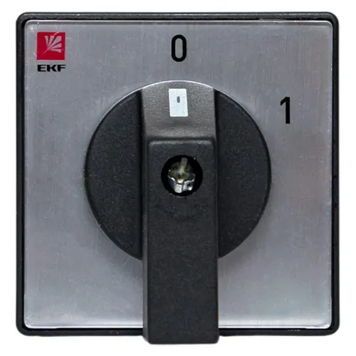 Переключатель кулачковый ПК-1-52 2П 25А "1-2" EKF pk-1-52-25 фото 8
