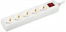 Удлинитель 5х3м с заземл. 10А IP20 У05В 2P+PE 250В 3х1 GENERICA WYP10-10-05-03-ZK-G