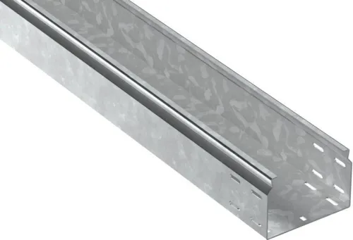 Лоток листовой неперфорир. 100х150 L2500 сталь 1.5мм HDZ ESCA 7 IEK CLN10-100-150-150-D25-HDZ