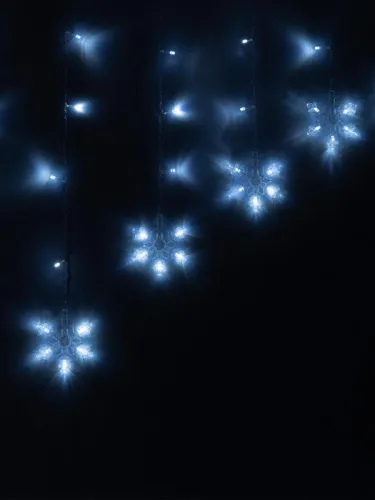 Гирлянда Бахрома "Арка" ICLD136W-C-SF 136LED 2.5х1.2м 8режимов IP20 бел. SHLights 4690601054272 фото 4