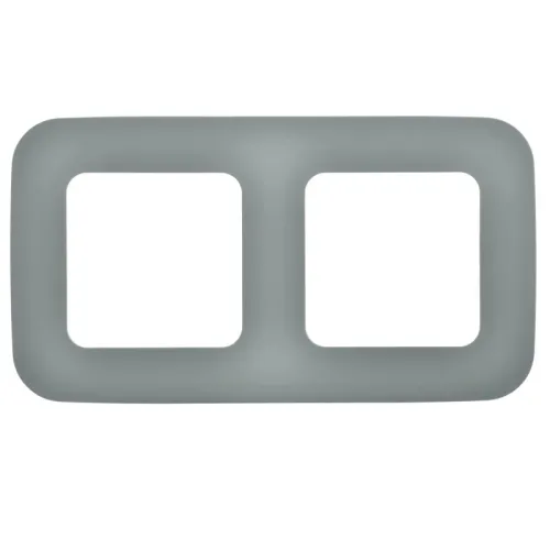 Рамка 2-м СП FLITE РУ-2-А-ФлС сер. IEK FI-M22-31-20-K03 фото 3