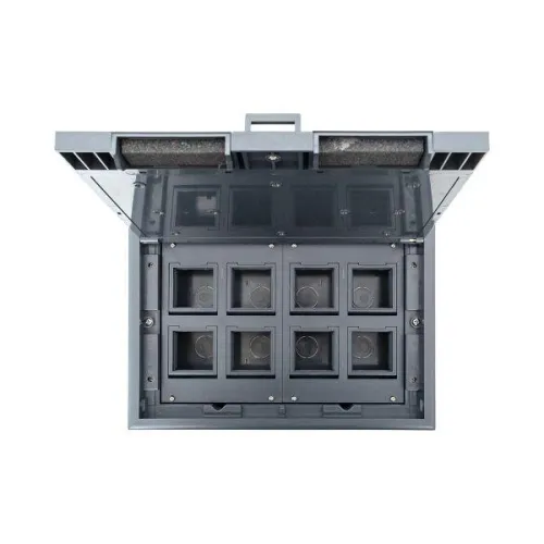 Лючок напольный с изменяемой глубиной C-Line 16 (с приборной рамкой) EKF cl-ln-k-16 фото 10