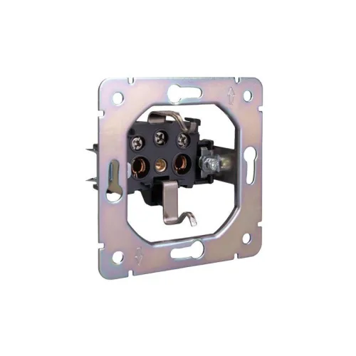 Розетка 1-м СП STRONG MIELE 16А с заземл. защ. шторки графит Kranz KR-78-0701-6 фото 5