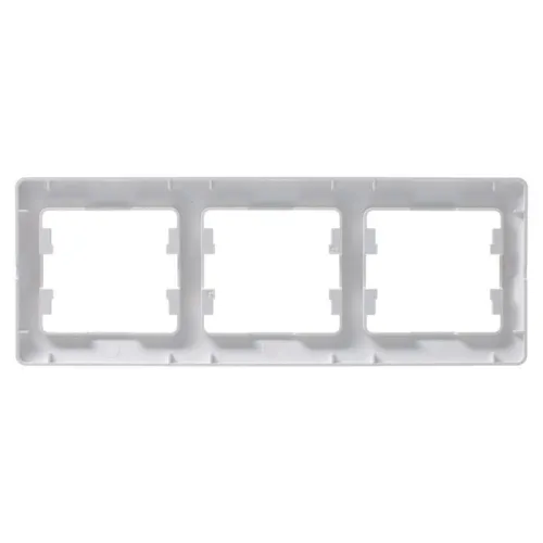 Рамка 3-м Glossa горизонт. перламутр SE GSL000603 фото 5