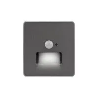 Подсветка ROUND MIELE СП настен. для ног титан Kranz KR-78-0727-2