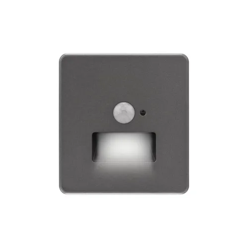 Подсветка ROUND MIELE СП настен. для ног титан Kranz KR-78-0727-2