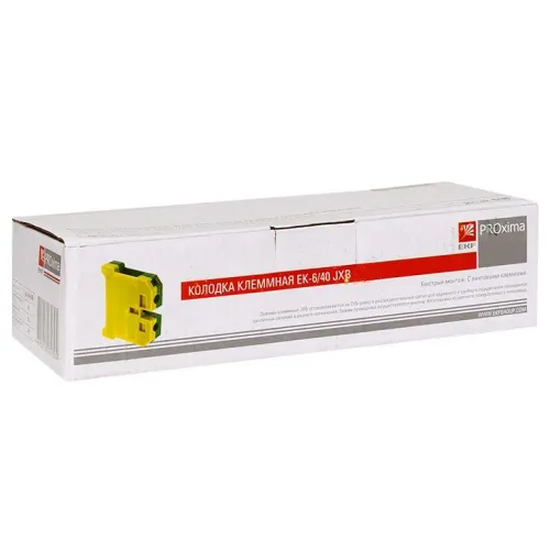Колодка клеммная EK-4/32 JXB земля EKF plc-ek-4/32 фото 7