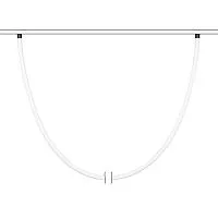 Светильник MAG-FLEX-TUBE-ELASTIC-L5000-70W Day4000 (BK 360 deg 48В) (IP20 металл) Arlight 035385