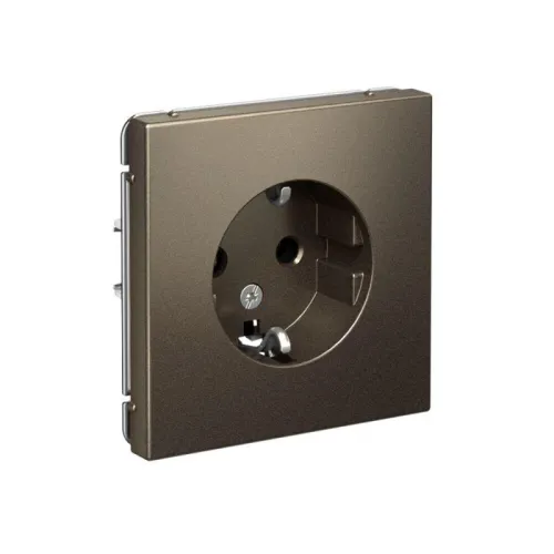 Розетка ArtGallery 16А с заземл. механизм мокко SE GAL000643 фото 2