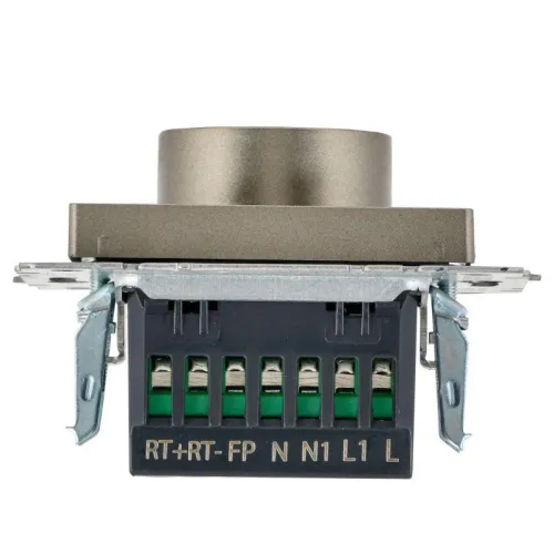 Термостат электронный с индик. BRITE СП IP20 ТС10-1-БрШ механизм шампань IEK BR-RT11-K37 фото 4