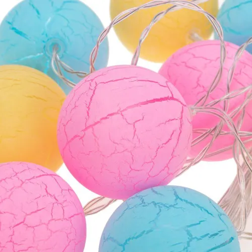 Гирлянда светодиодная "Карамельки" 1.5м 10LED прозрачный ПВХ питание USB тепл. бел. Neon-Night 304-001 фото 2