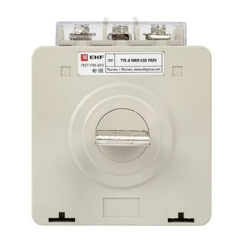 Трансформатор тока ТТЕ-А 500/5А кл. точн. 0.5S с клеммой напряжения PROxima EKF tte-S-500-0.5S фото 4