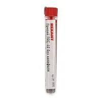 Припой без канифоли ПОС-40 10г d1.0мм (Sn40 Pb60) колба Rexant 09-3092