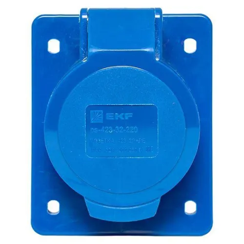 Розетка скрыт. уст. 32А 220В 2P+E IP44 (423) EKF ps-423-32-220 фото 5