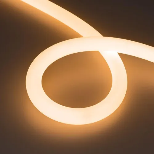 Лента светодиодная MOONLIGHT-SIDE-FP-X1088-D25mm 24V Warm 2300К 20Вт/м IP65 wire x1 боков. вывод кабеля герметичная (уп.5м) Arlight 038870