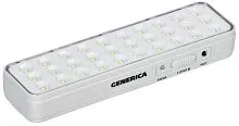 Светильник светодиодный аккумуляторный ДБА 1030 непостоян. действия 30LED 5ч 3Вт GENERICA LDBA0-1030-5-01-K01-G