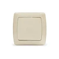 Выключатель 1-кл. СП Маргарита 10А IP20 сл.кость (ivory) UNIVersal М0021-I