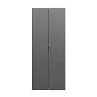 Дверь двойная сплошная IT-CQE 1800х600 RAL9005 DKC RBITCPED1860