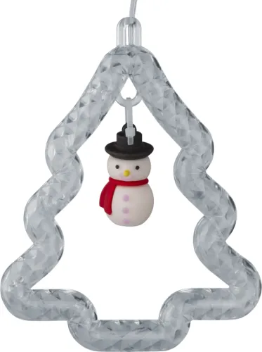 Гирлянда светодиодная "Бахрома" "Елки и фигурки" 95 007 NGF-D034-01 3х0.6м WW IP20 Navigator 95007 фото 4