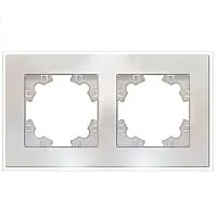 Рамка 2-м Афина стеклянная жемчуж. UNIVersal 2261