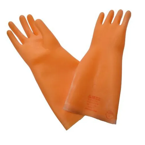 Перчатки латексные диэлектрические бесшовные класс 1 (р-р3) ЭЛЕКТРО ТРЕЙД DIZ225-3