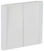 Выключатель 2-кл. СП FORTE&PIANO 10А FP205 бел. IEK FP-V20-0-10-1-K01