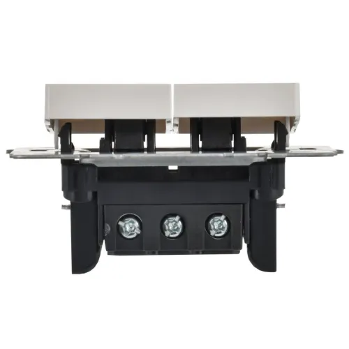 Выключатель проходной 2-кл. Brite 10А ВС10-2-6-БрБ механизм бел. IEK BR-V22-0-10-K01-PRO фото 4