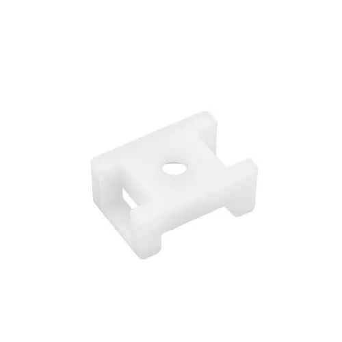 Площадка для крепления стяжки 22х16мм (ПС-2) бел. (уп.100шт) Rexant 07-2102 фото 2