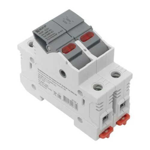 Предохранитель-разъединитель DF 10х38 2п (тип ПВЦ) EKF df102-e фото 11