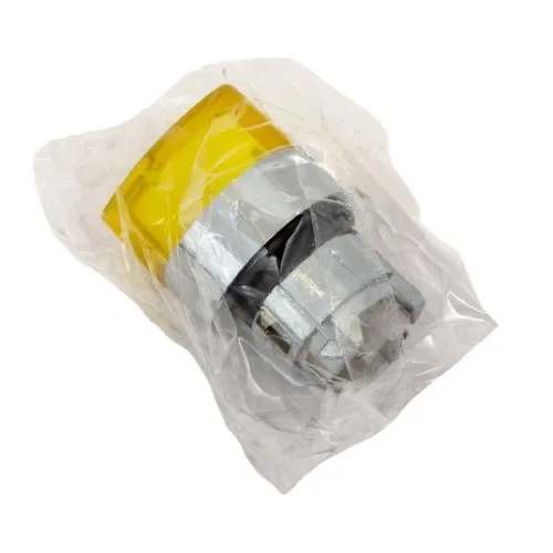 Механизм переключателя исполнительный ХB4 желт. на 2 положения возвратный без фиксации с подсветкой с короткой ручкой PROxima EKF XB4BD2L-Y фото 10