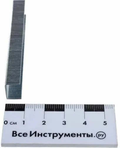 Скоба для мебельного степлера 8мм тип 53 (уп.1000шт) Вихрь 73/9/2/2 фото 5