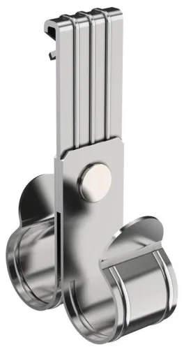 Зажим балочный верт. 1-5мм под трубу 25мм двойн. HDZ IEK CME21-BZTD-025-HDZ